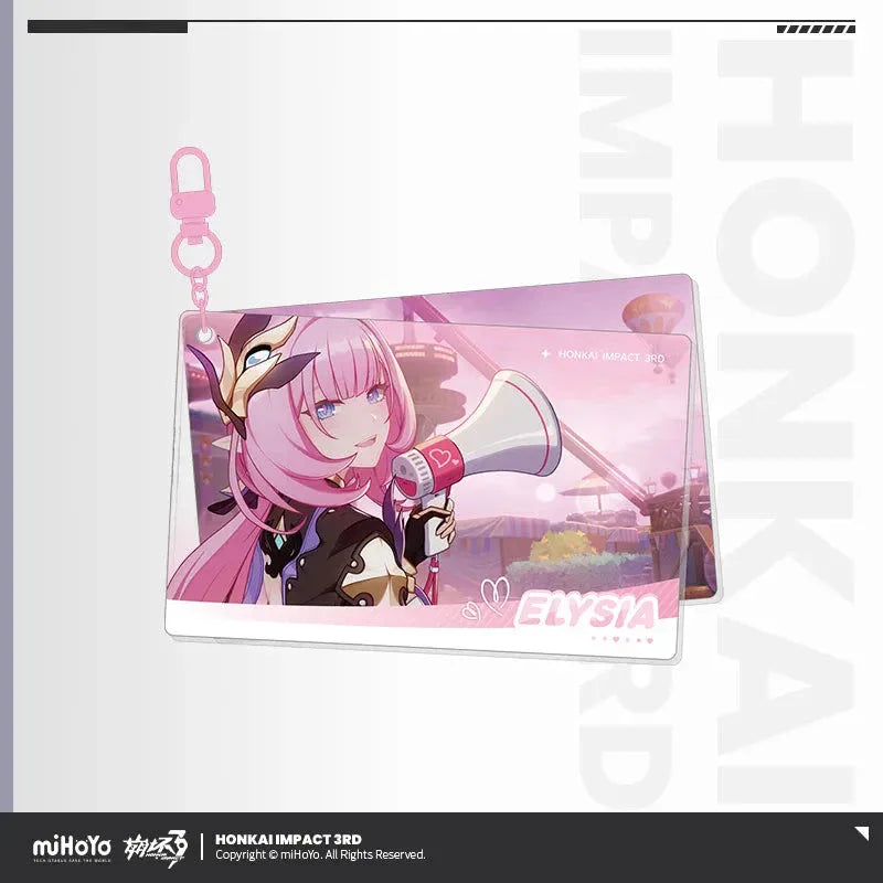 CG Series Acrylic Photo Card Honkai Impact 3rd Elysia Ver. C ACG Go Anime www.acg-go.com Elysia, Honkai Impact 3rd, Hua, Kiana, MEI, Mobius, Photo Card, Songque, Theresa