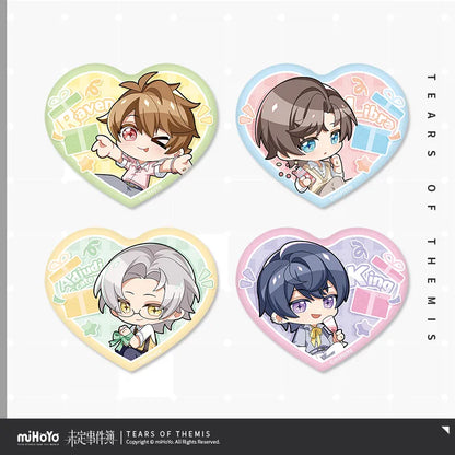 Tears of Themis Heartfelt Invitation Series Chibi Shaped Badge