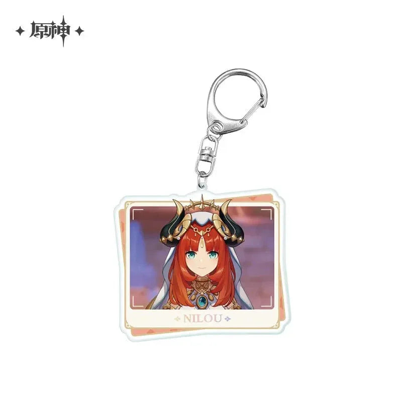 Character PV Series Acrylic Keychain - Sumeru Genshin Impact Nilou ACG Go Anime www.acg-go.com Alhaitham, Cyno, Dehya, Nahida, Nilou, Pendant & Keychain, Theme Artwork, Tighnari, Wanderer
