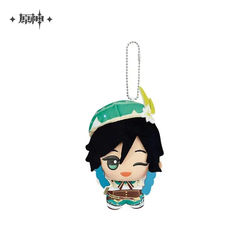 Genshin Impact Chibi Gurumi Plush Figure Pendant Venti ACG Go Anime www.acg-go.com Aether, Albedo, Character Artwork, Chongyun, Diluc, Eula, Figure, Fischl, Ganyu, Genshin Impact, Gorou, Kaedehara Kazuha, Kaeya, Kamisato Ayaka, Kamisato Ayato, Klee, Lumine, Plush, Plush FIgure, Raiden Shogun, Razor, Sangonomiya Kokomi, Tartaglia, Thoma, Venti, Xiao, Xingqiu, Yae Miko, Zhongli