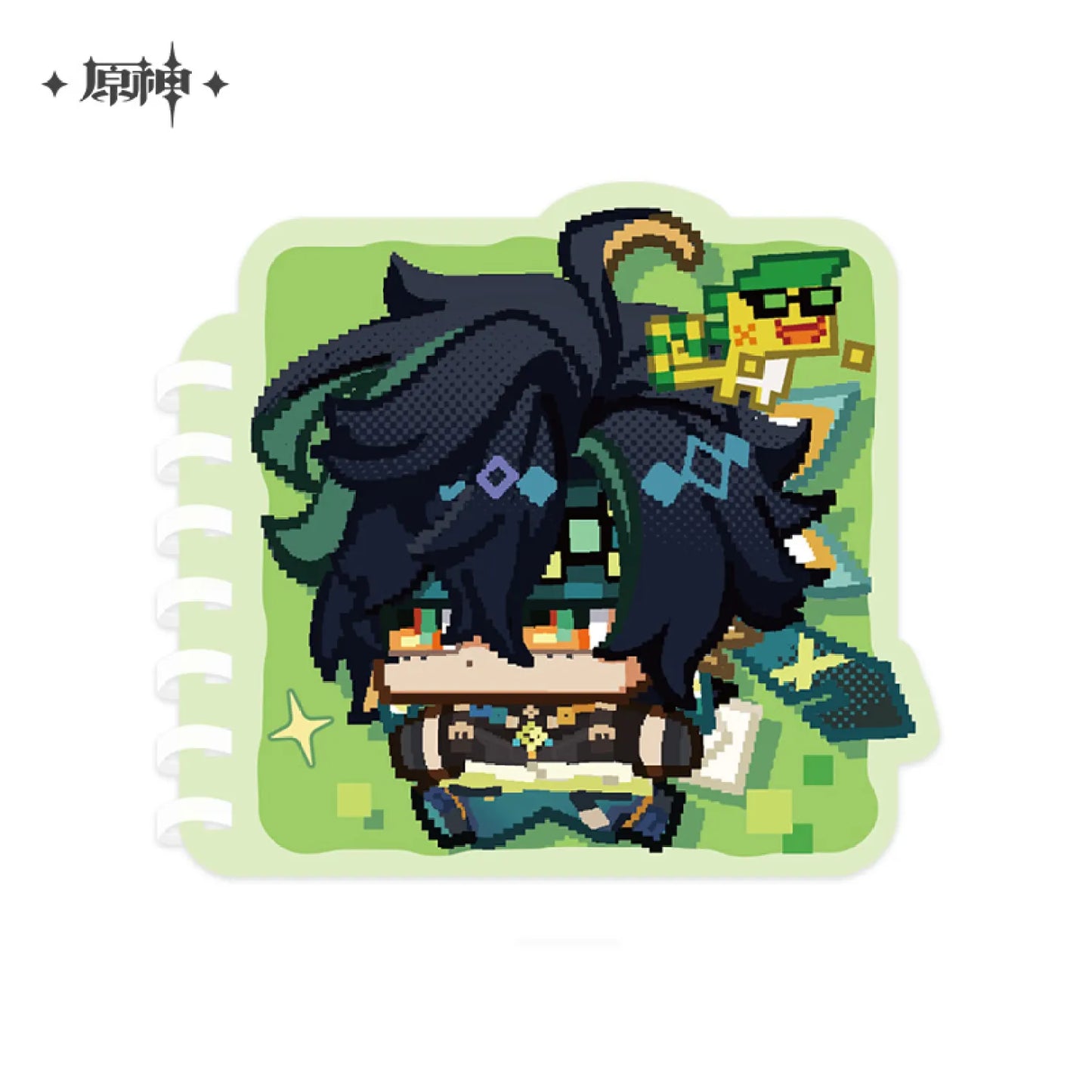 Chibi Character Series Spiral Notebook Natlan