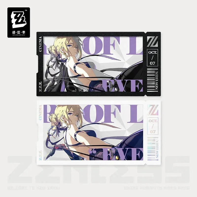 Cinema Series Framed Collection Cardboard Set Stars of Lyra Zenless Zone Zero Evelyn Chevalier ACG Go Anime www.acg-go.com Astra Yao, Cardboard, Evelyn Chevalier