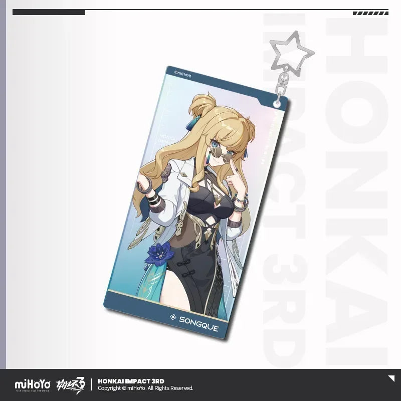 Honkai Impact 3rd Portrait Series Acrylic Keychain Vol.2 Songque ACG Go Anime www.acg-go.com Coralie, Dream Seeker, Helia, Honkai Impact 3rd, Lantern, Pendant & Keychain, Senadina, Songque, Thelema