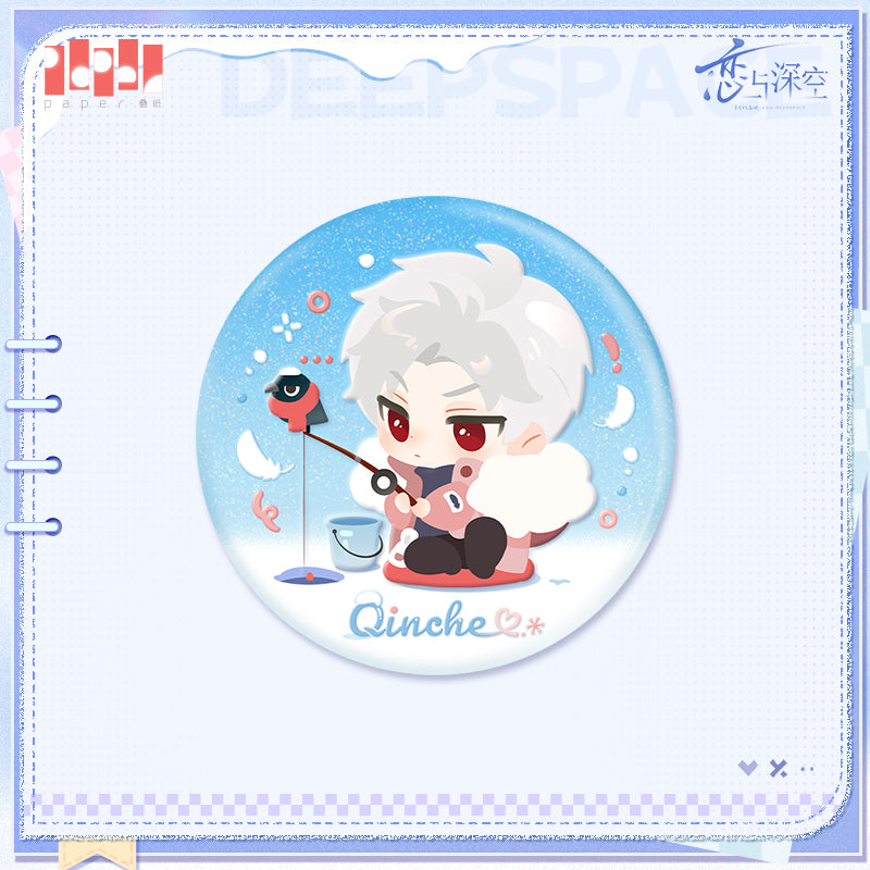 Winter Wanders Series Tinplate Badge