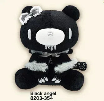Gloomy the Naughty Grizzly Ribbon Angel Series Hand Size Plush Toy Black Angel ACG Go Anime www.acg-go.com Gloomy Bear, Plush