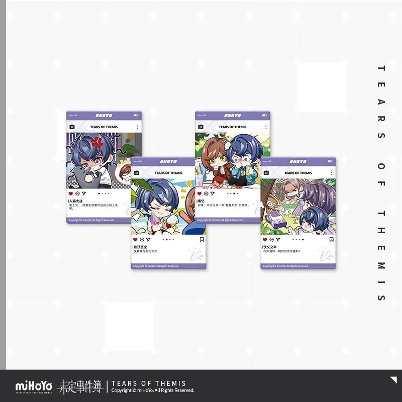 collection series chibi acrylic photo card set vol 2 ACG GO