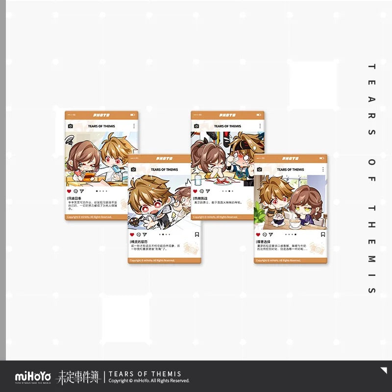 collection series chibi acrylic photo card set vol 2 ACG GO