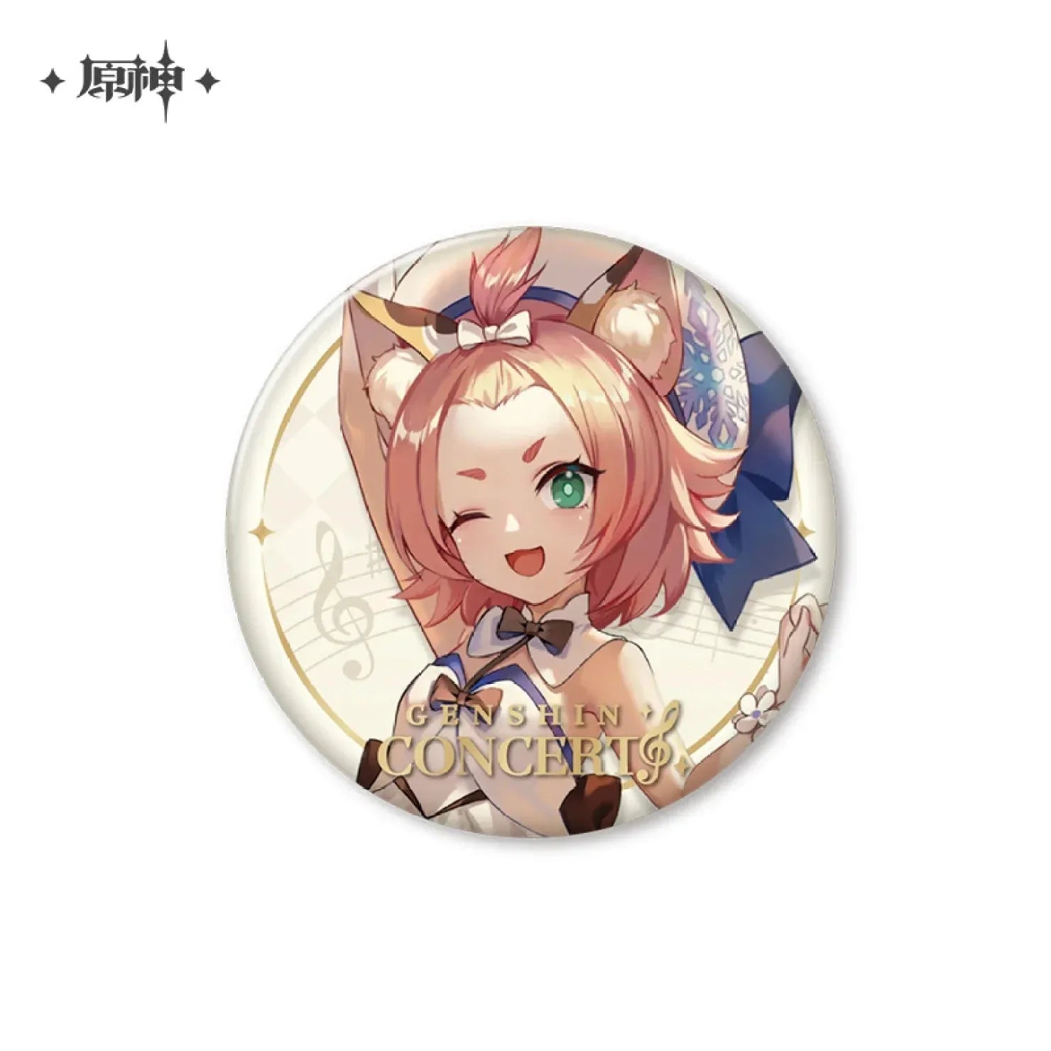Concert 2023 Series Character Badge Genshin Impact Diona ACG Go Anime www.acg-go.com Albedo, Badge, Diona, Eula, Ganyu, Tartaglia, Xiao, Zhongli
