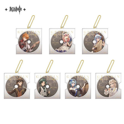 concert 2023 series character cd style keychain ACG GO
