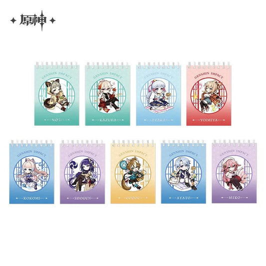 court of outing chibi character series spiral notebook ACG GO