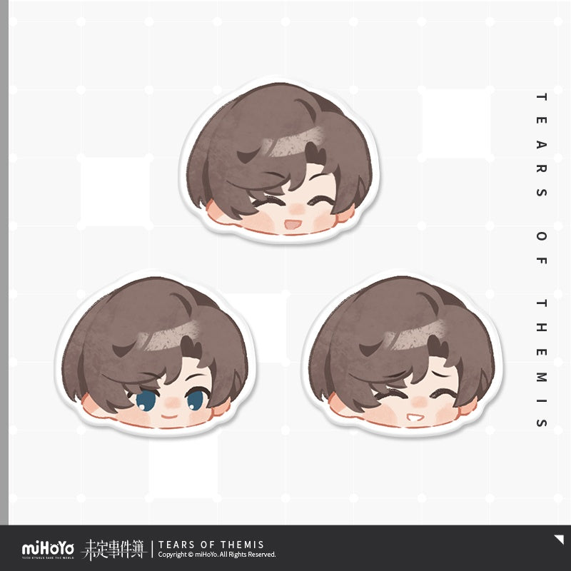 Tears of Themis Love & Wanderlust Series Chibi Ceramic Refrigerator Magnets