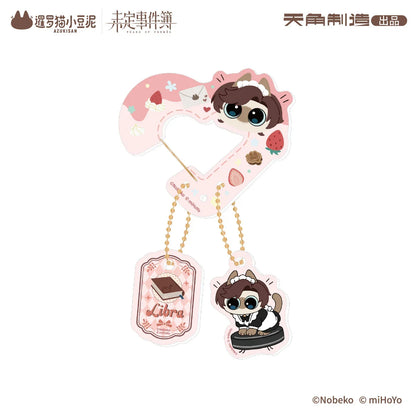 Tears of Themis Love at Azukisan's Café Series Shaped Acrylic Locking Clip Artem Wing ACG Go Anime www.acg-go.com Apparel, Artem Wing, Luke Pearce, Marius von Hagen, Tears of Themis, Vyn Richter