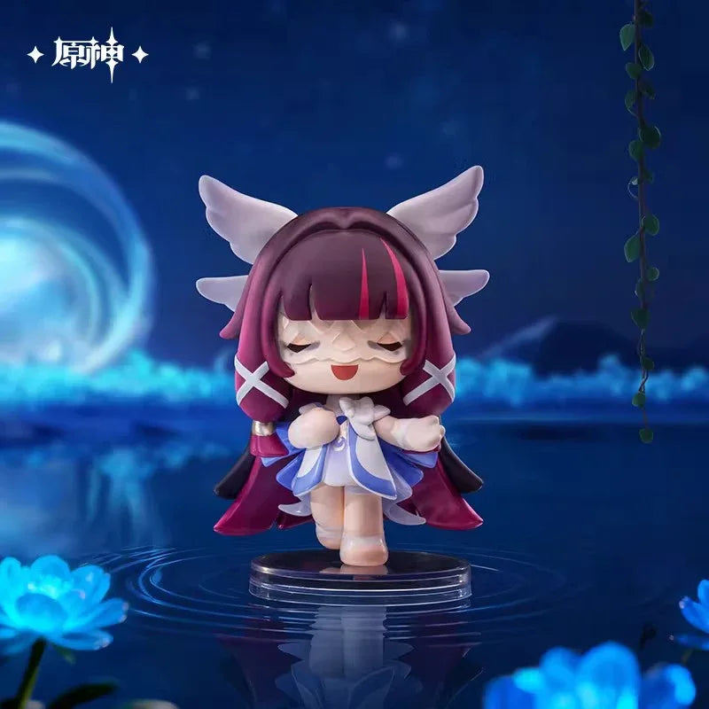 Genshin Impact x POP Mart Gathering Chibi Series Figure Mystery Box Random One ACG Go Anime www.acg-go.com Figure, Genshin Impact, Mystery Box, POP Mart