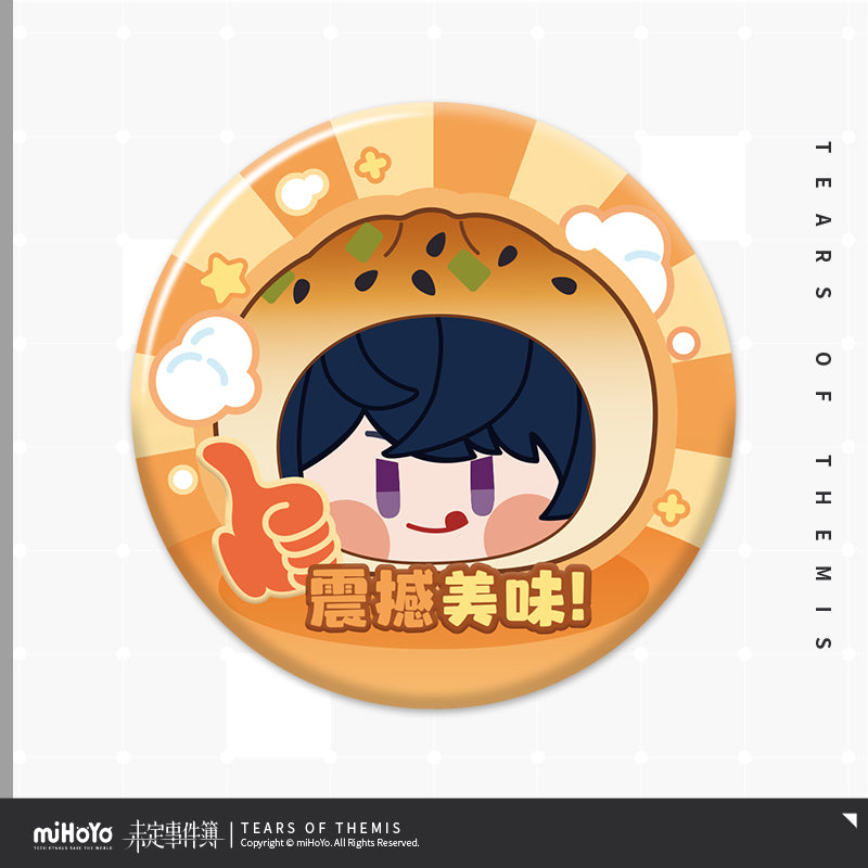 Great Pan-Fried Buns Series Chibi Mini Tinplate Badge