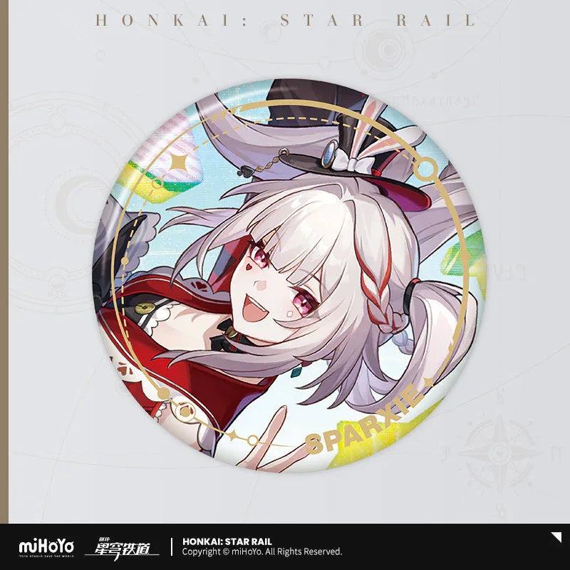 Honkai: Star Rail The Elation Character Warp Artwork Tinplate Badge