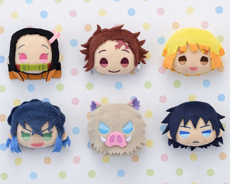 Kyaramaru Mascot Badge Demon Slayer: Kimetsu No Yaiba