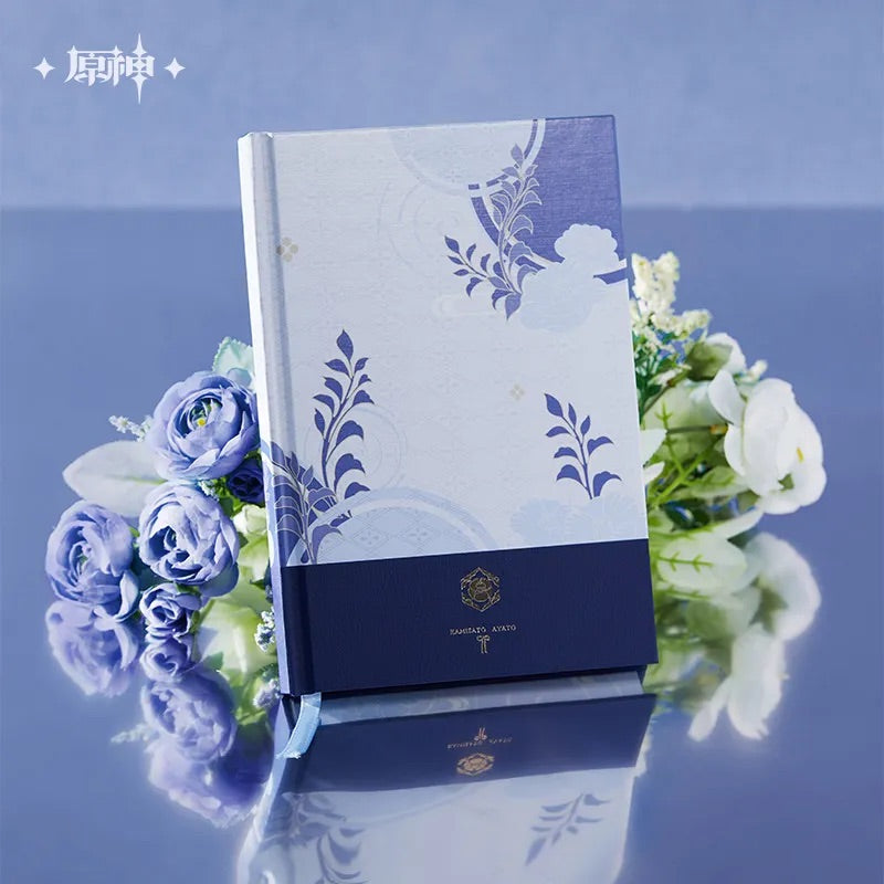 Kamisato Ayato Theme Impression Series Notebook Bookmark Gift Box