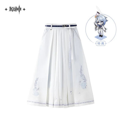 Kamisato Ayato Theme Impression Series Long Pleated Skirt