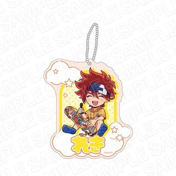 TV Animation [SK8 the Infinity] Night Wear Deformed Ver. Nameplate Reki Kyan ACG Go Anime www.acg-go.com Pendant & Keychain, SK8 the Infinity