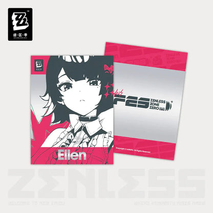 Sparkling Wonderland Series Glittering Silver Folder Zenless Zone Zero Ellen Joe ACG Go Anime www.acg-go.com Anby Demara, Asaba Harumasa, Astra Yao, Ellen Joe, Hoshimi Miyabi, Office Supply, Zenless Zone Zero