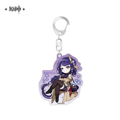 Court of Outing Chibi Character Series Badge / Keychain