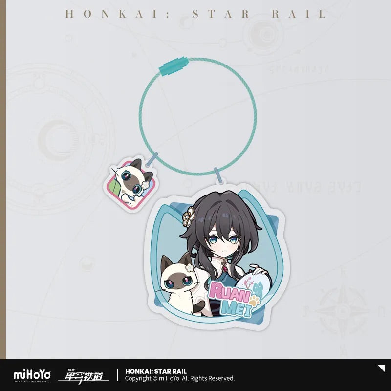 Little Cat Series Acrylic Keychain