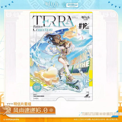 Arknights Terra Fashion Connection 16.0 Series Postcard Set Fashion Connection 16.0 ACG Go Anime www.acg-go.com Arknights, Art Decor, Postcard