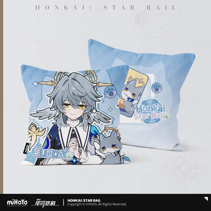 Honkai: Star Rail Little Cat Series Square Pillow
