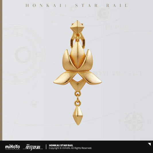 dan heng imbibitor lunae theme impression series water lily earrings ACG GO