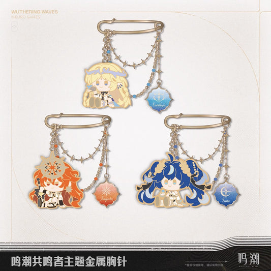 Resonator Theme Metal Brooch (Cartethyia, Augusta, Iuno)
