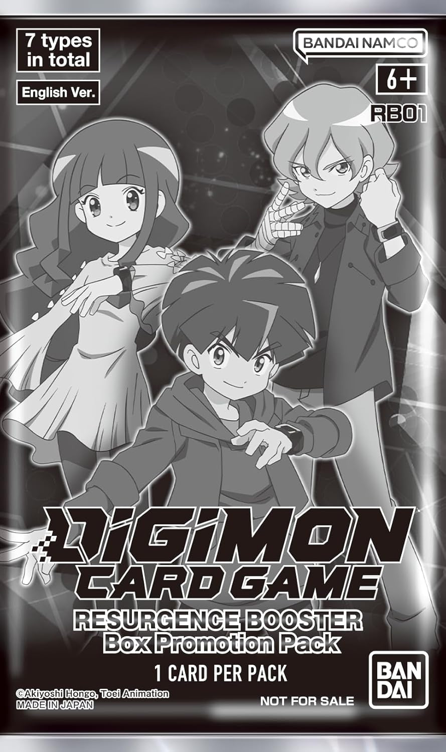 digimon card game tcg resurgence booster box promotion pack special booster not for sale ACG GO
