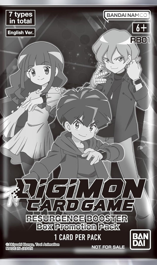 digimon card game tcg resurgence booster box promotion pack special booster not for sale ACG GO
