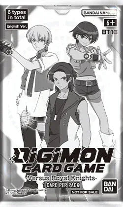 Digimon Card Game (TCG): Versus Royal Knights Special Booster (Not For Sale) One Card Per Pack ACG Go Anime www.acg-go.com Digimon, Freebie, TCG