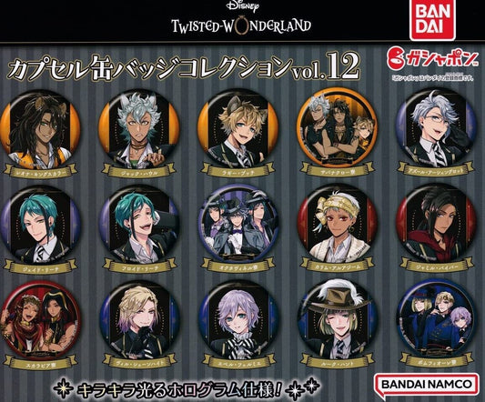 disney twisted wonderland can badge vol 12 gashapon ACG GO