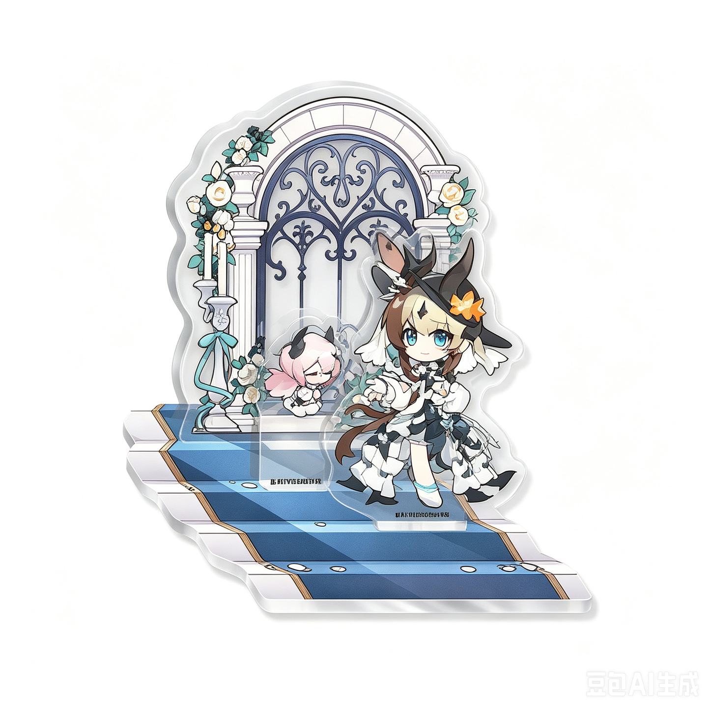 Arknights x KAYOU Pearlescent Pageantry Themed Chibi Character Acrylic Stand