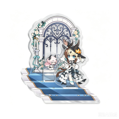Arknights x KAYOU Pearlescent Pageantry Themed Chibi Character Acrylic Stand