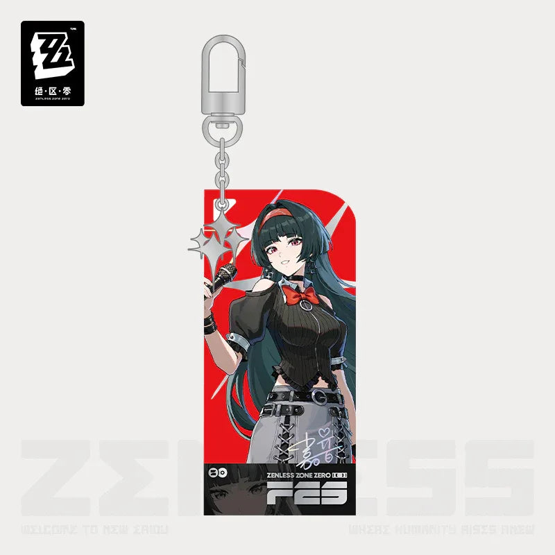 Sparkling Wonderland Series Acrylic Keychain Zenless Zone Zero Astra Yao ACG Go Anime www.acg-go.com Anby Demara, Asaba Harumasa, Astra Yao, Ellen Joe, Hoshimi Miyabi, Pendant & Keychain, Zenless Zone Zero