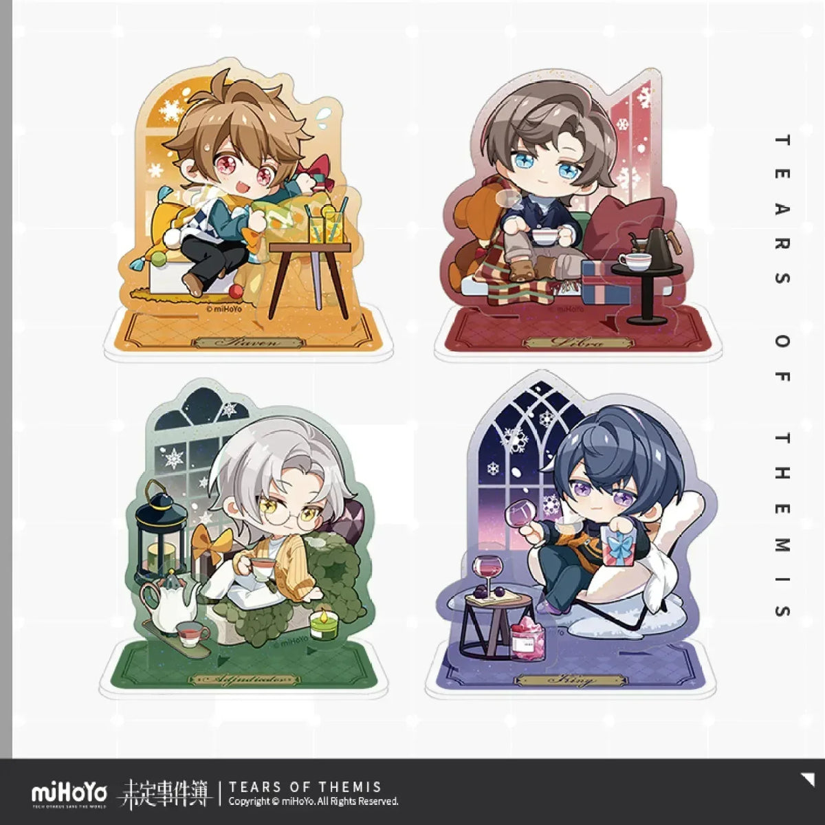 Vyn Ritcher Standee Tears of Themis Dong Ri Nuan Yi Series Chibi Acrylic Standee – ACG Go Anime