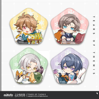 dong ri nuan yi series chibi tinplate badge ACG GO