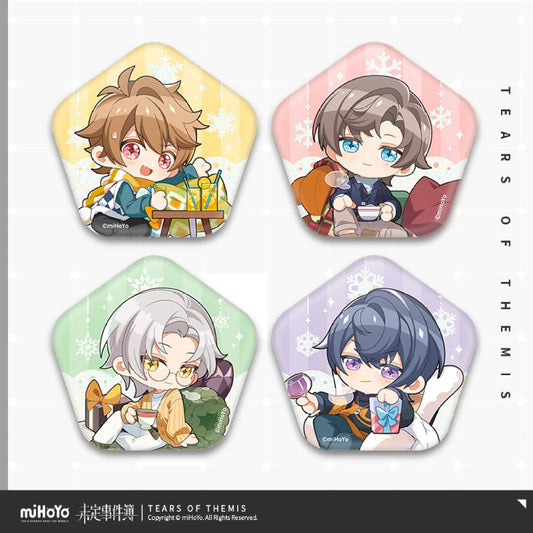 dong ri nuan yi series chibi tinplate badge ACG GO