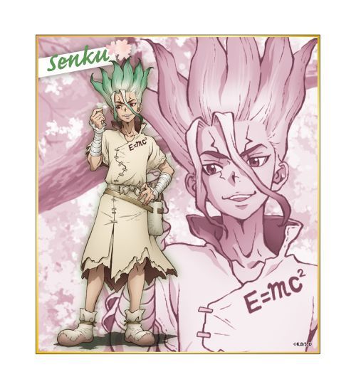 dr stone trading mini colored art board mystery box ACG GO