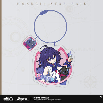 Little Cat Series Acrylic Keychain