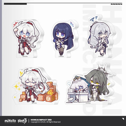 drumming in new resolutions series chibi mini acrylic thick stand ACG GO