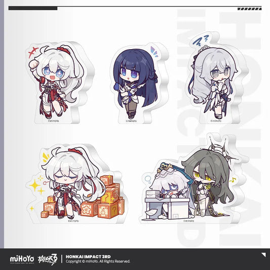 drumming in new resolutions series chibi mini acrylic thick stand ACG GO