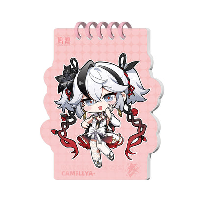 Resonator Chibi Decryption Card Spiral Notebook