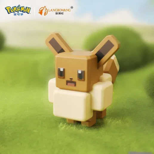 Adventure Pixel Mini Figure Pokémon Eevee ACG Go Anime