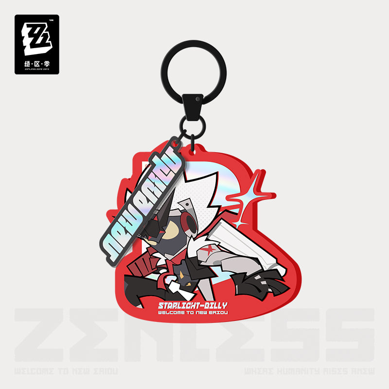 Zenless Zone Zero New Eridu Series Cunning Hares Chibi Acrylic Keychain