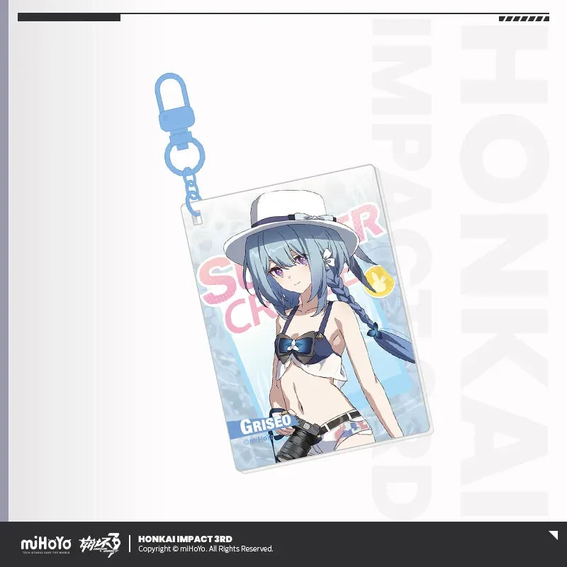 Summer Cruise Series Acrylic Keychain Vol.4 Honkai Impact 3rd Griseo ACG Go Anime www.acg-go.com Aponia, Eden, Elysia, Griseo, Honkai Impact 3rd, Hua, Kalpas, Kevin, Kosma, Mobius, Pardofelis, Pendant & Keychain, Sakura, Su, Vill-V