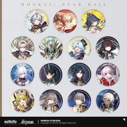 The Destruction Character Warp Artwork Tinplate Badge