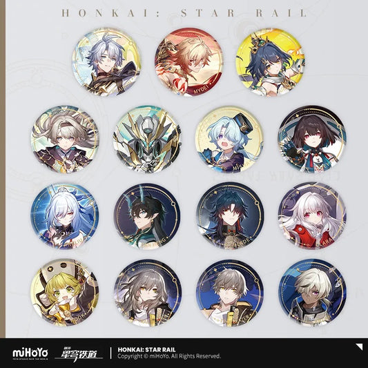 The Destruction Character Warp Artwork Tinplate Badge